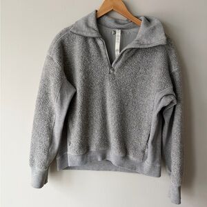 Lululemon Athletica Women’s Quartet Zip-Up Sweater Sherpa
